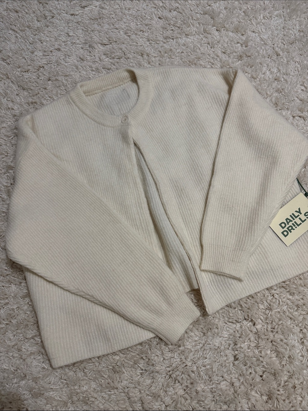 Daily drills cardigan